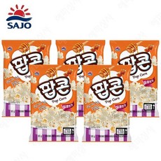 사조 전자레인지용 팝콘 달콤한맛 90g, 5개