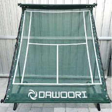 다우리 테니스 연습기 벽치기 훈련 용품 네트, 선택완료