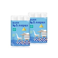모나리자 녹스 프라임데코 3겹 30M 30롤x2팩 /화장지 두루마리, 모나리자 녹스 프라임데코 3겹 30M 30롤x2팩 /화, 60개