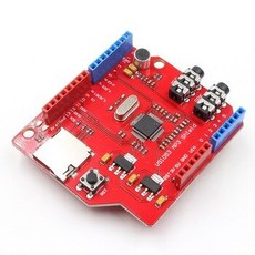 [해외] VS1053 VS1053B 스테레오 오디오 MP3 플레이어 쉴드 레코드 디코드 발 보드 모듈 ARDUINO UNO R3 ONE 용 TF 카드 슬롯 포함, 상세내용표시