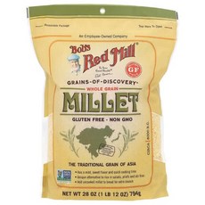 Bob's Red Mill 밀레 홀 그레인 글루텐 프리, 1개, 1개입, 794g