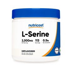 뉴트리코스트 L-세린 2000mg, 1개, 227g