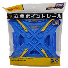 TAKARA TOMY PLARAIL 鐵道王國 交叉換軌轉轍器 R-14, ΤΡ11290, 1組