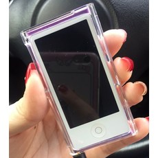 아이팟 나노 7세대 ipod nano 양면 보호 케이스 투명 커버 강화 액정 필름, 나노 7~8세대 고화질 패치, 1개