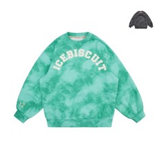 아이스비스킷 ICEBISCUIT 타이 다이 레터 스웨트 셔츠 IB31TM521 520628