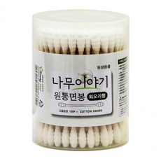 나무이야기원통회오리형면봉100개입
