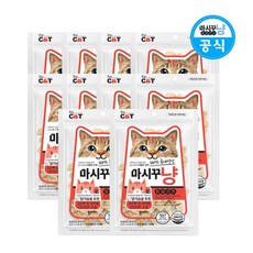 바이캣 마시꾸냥 고양이 동결건조 간식, 10개, 닭가슴살트릿25g