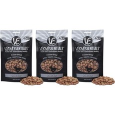  Vital Essentials 강아지 바이탈 에센셜 토끼 트리트 모든 천연 동결 건조 죄책감 무료 모피 아기 곡물 프리 인공 성분 없음 미국산 3팩 2온스 Ea Pkg 