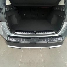 자동차 트렁크 문짝 씰 가드 보호대 ABS 탄소 섬유 스크래치 방지 리어 범퍼 외부 액세서리 BMW X1 U11