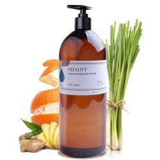 [아로마랩]바이탈리티 바디오일 대용량 1000ml, 1L, 1개
