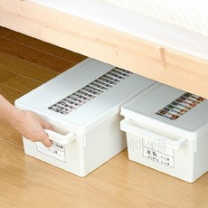  시디 DVD 선반 수납 박스 정리함 케이스 주방수납 의류 수납정리함 장난감정리 리빙박스 수납함 팬트리수납, CD 케이스, CD 케이스 