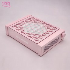 백억언니 드로윈 네일 흡진기 프리미엄 고출력 흡입기, 1개, 핑크