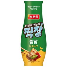 해찬들 고기 찍어 먹는 장 찍장 쌈장, 300g, 10개 - 삼층장