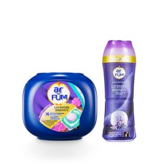 아로퓸캡슐세제 라벤더 50개입+부스터 라벤더250g