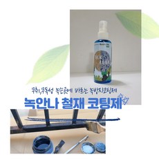 한스 녹안나 철재 코팅제, 투명, 150g, 1개