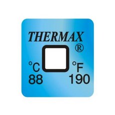 써맥스 비가역성 싱글 온도테이프 EI-88 단일 온도라벨 88℃ X 50매, 1개