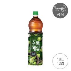 초록매실 제로, 1.5L, 12개