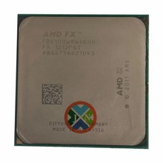 CPU AMD FX시리즈 FX4100 FX 4100 3.6 GHz 쿼드 코어 클래딩 스레드 프로세서 FD4100WMW4KGU 소켓 AM3