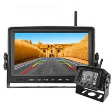 4채널 트럭 후방카메라 모니터 트럭 카라반 CCTV 녹화, (영상녹화)7인치 AHD1페어2+64G, 1개