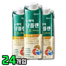 대상웰라이프 뉴케어 당플랜 당뇨환자영양식, 230ml, 24개 - 메디비아