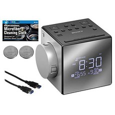 Sony ICF-C1PJ Alarm Clock with AM/FM Radio Time Projection /14454671, 상세내용참조, 상세내용참조