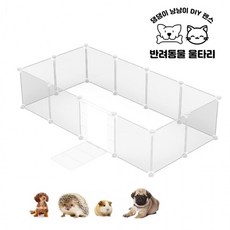 DIY 반려동물 철망 울타리 소형 강아지 고양이 안전망 철제 보호 펜스, 철망8p, 본상품선택 - 철망