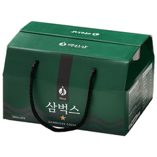 [백진삼 삼벅스] 당 제로 더치커피 콜드브루 원액 / 당뇨 커피 믹스, 30ml, 2박스, 30개입