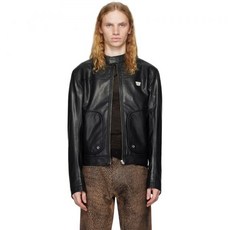 MISBHV Black Astro FauxLeather Jacket 202961