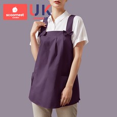전자파차단 초기 전자파 차단 앞치마 담요 작업 옷 방사선 방어 보호, 버튼핏-다크퍼플