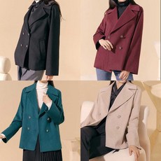 [리베레츠] 울블렌드케이프코트