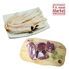 [피에이미트마켓 소알스지 + 아롱사태 세트], 소알스지 1kg + 아롱사태 500g, 1개