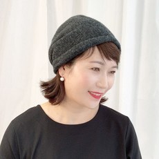 제이제이나인 JW004 니트두건 겨울두건 겨울모자 항암두건 겨울비니 중년여성모자 두건모자 40대 50대 60대