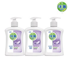 데톨 향균 센서티브 핸드워시 250ml X 3개