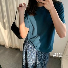 베이비윙 BLUEPOPS 기초 솔리드 무지 여성 멀티 이너 상의