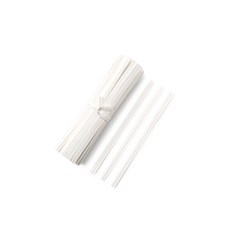 Kimspp 칼라빵끈 골라담기(10cm) 약250개입 무지종이끈 쿠키포장 봉지포장끈 선물포장끈 트위스트끈 다용도끈, 흑백빵끈-화이트