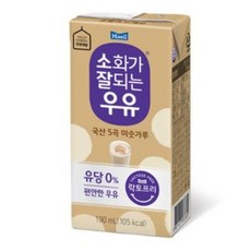 매일유업 소화가 잘되는 우유 5곡 미숫가루, 190ml, 456개