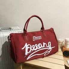 코카콜라굿즈 코카콜라한정판 보스턴가방 헬스장 서머레디백 피트니스 가방 방수 스포츠 가방, 레드, 1개