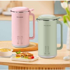 가정용 두유메이커 만들기 기계 주방 콩물 제조기 죽, 아보카도그린 600ml 8중날