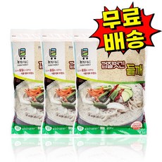 농가에프엔씨 껍질벗긴 들깨가루 1kg 3개 HACCP 매일생산 당일발송