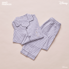 스파오체크잠옷