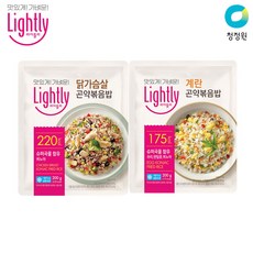 청정원 곤약볶음밥 계란곤약200gx3팩+닭가슴살곤약200gx3팩, 단품
