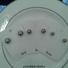 뉴코아창원 아트리아 흑진주 핵진주 알진주 귀걸이