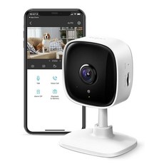 TP-Link Tapo 1080P 실내 보안 카메라 아기 모니터용 동작 감지 기능이 있는 강아지 양방향 오디오 사이렌 야간 시야 클라우드 및 SD 카드 스토리지 알렉사 구