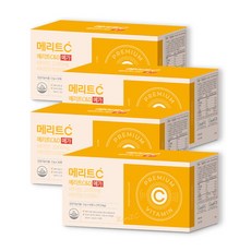휴온스 메리트C&D 메가 고함량 DSM 비타민C 비타민D 60포×4박스, 126g, 4개