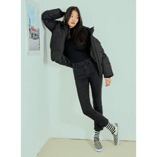 [현대백화점][폴햄] PHA3DP2022 여성용 코튼 스판 슬림핏 데님 팬츠 청바지 (BK)