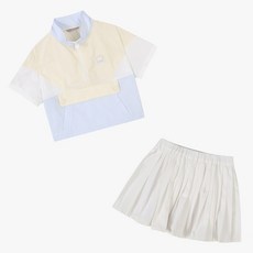 [신디키즈] 아노락 스커트 세트