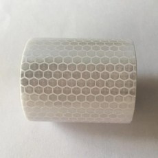 자동차 반사 테이프 장식용 스티커 안전 야간 경고 필름 오토바이, 5.WHITE, 1개