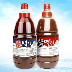 자연닮음 60년 전통 기장 자연숙성 멸치액젓 진젓 2kg/1.8L, 1.8L, 5개, 멸치진젓