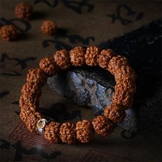 루드락샤 Nature Vajra Bodhi Rudraksha 팔찌 요가 기도용 매력 명상 티베트 불교 여성용, 없음, 1) A