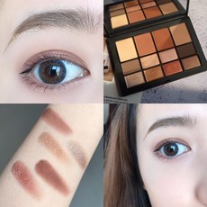 NARS 19 년 스킨 딥 믹스 어스 컬러 매트 광선 12 색 아이 섀도우 플레이트 코 페어 볼륨 플레이트, 본문참고, 옵션 6  선택 = 스킨 딥 12 컬러 아이 섀도우 팔레트 스팟 세컨드 헤어